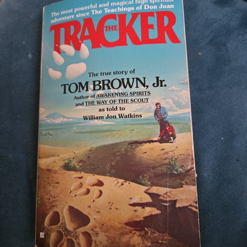 THE TRACKER THE TRUE STORY OF TOM BROWN JR PB 1979 BERKLEY WILLIAM JON WATKINS